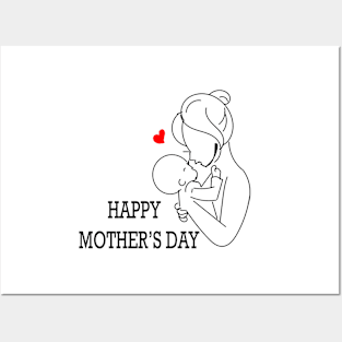 HAPPY MOTHER'S DAY Posters and Art